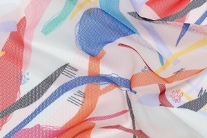 Digital printed Net Fabric